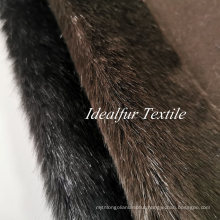 100% Polyester Raccoon Faux Fur Fabric for Coat